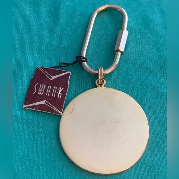 Vintage SWANK Key Chain / FOB Vintage Piece With Original Tags - Picture 3 of 8